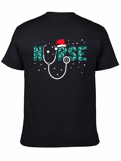 Nurse Christmas T-Shirt Holiday