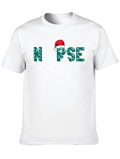 Nurse Christmas T-Shirt Holiday
