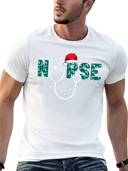 Nurse Christmas T-Shirt Holiday