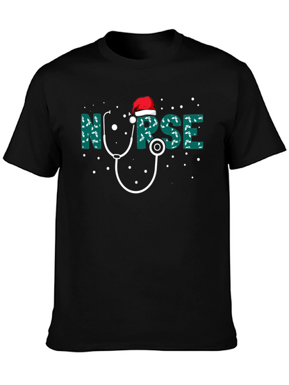 Nurse Christmas T-Shirt Holiday