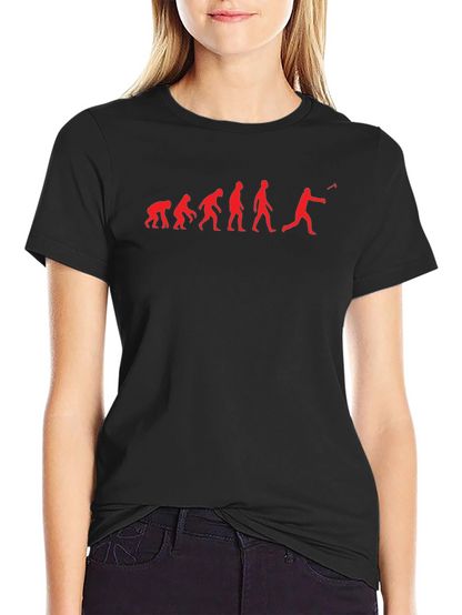 Evolution Axe Thrower T-Shirt - Black