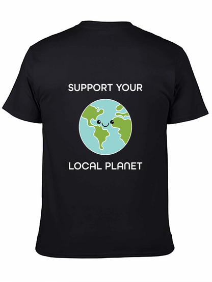 Support Your Local Planet Graphic T-Shirt
