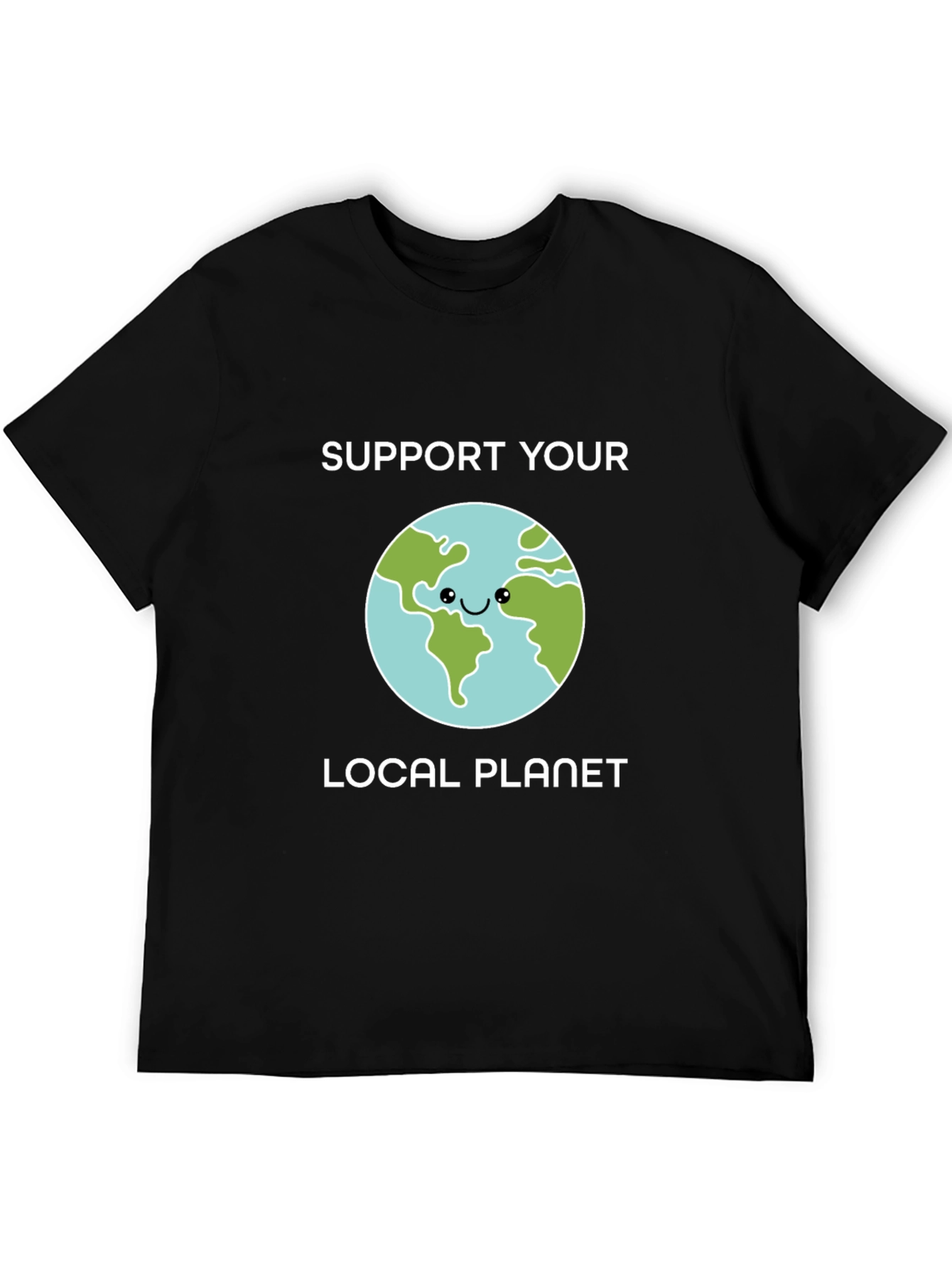 Support Your Local Planet Graphic T-Shirt