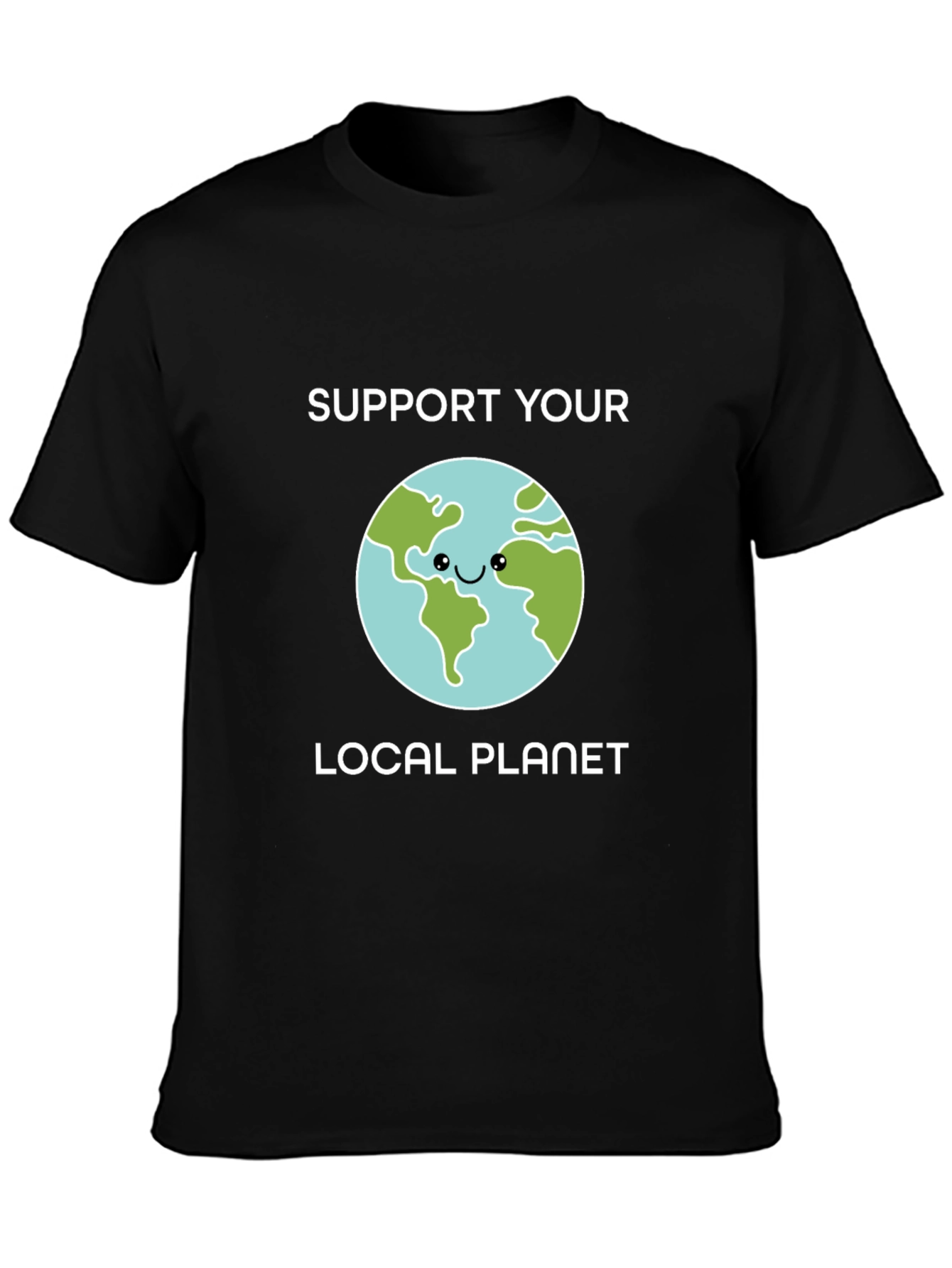 Support Your Local Planet Graphic T-Shirt