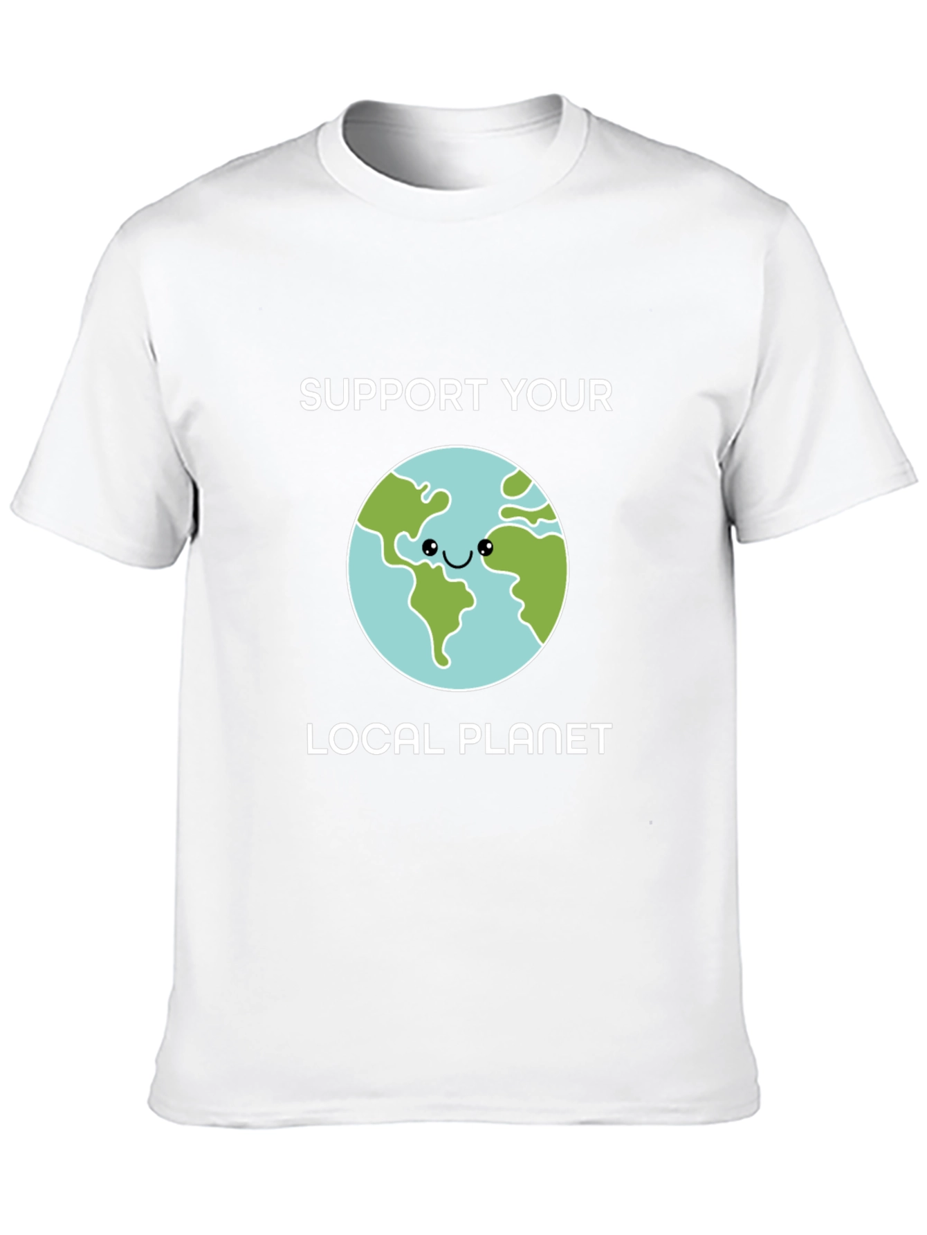 Support Your Local Planet Graphic T-Shirt