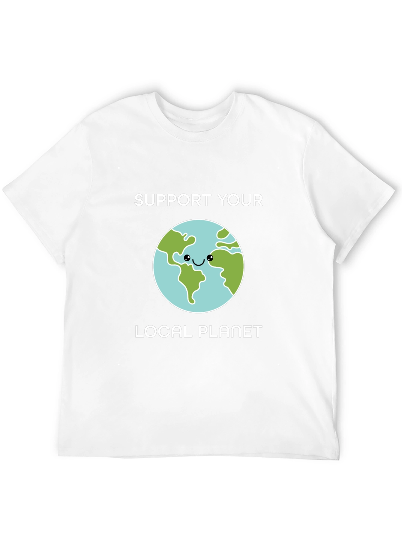 Support Your Local Planet Graphic T-Shirt