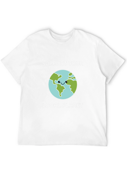 Support Your Local Planet Graphic T-Shirt