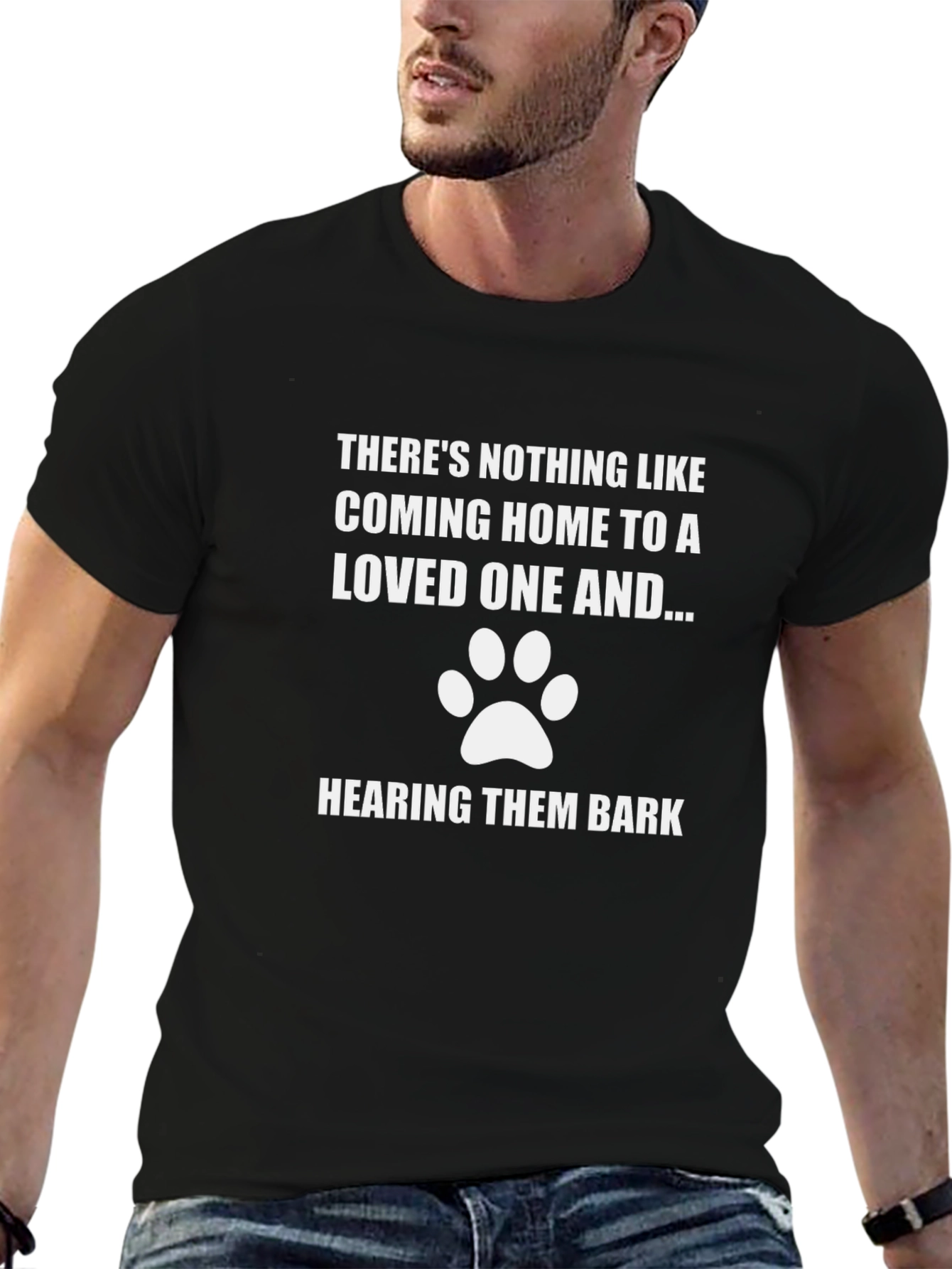 Dog Lover T-Shirt: Coming Home To A Bark