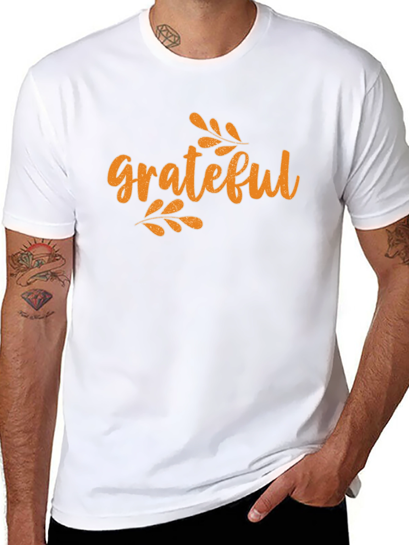 Grateful Graphic Tee - Black Unisex T-Shirt