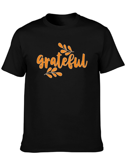 Grateful Graphic Tee - Black Unisex T-Shirt