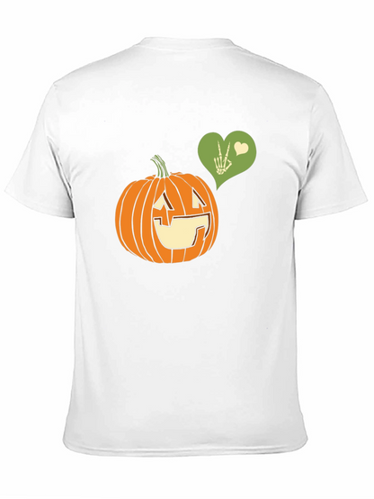 Halloween Pumpkin Peace Sign T-Shirt