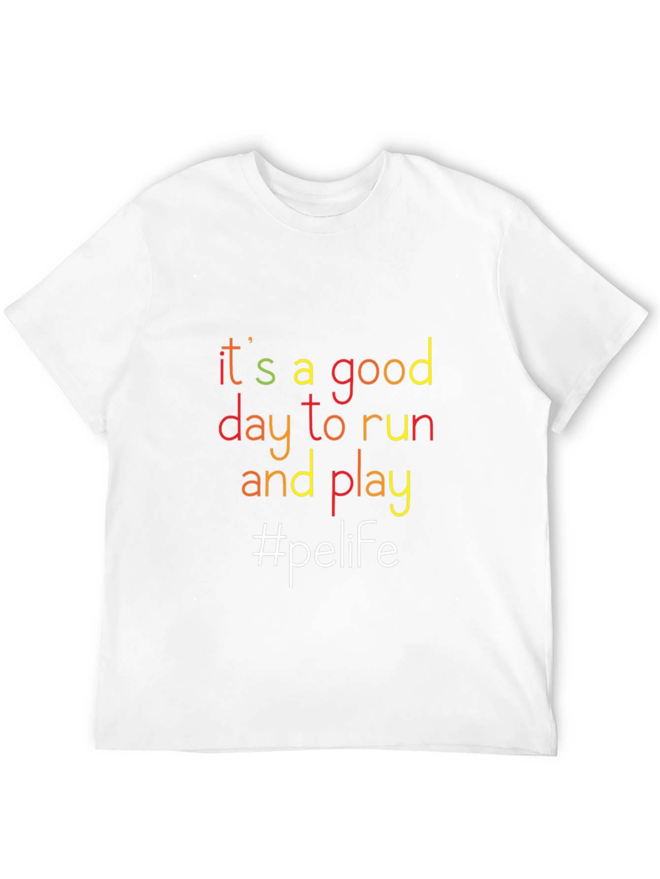 Its A Good Day to Run T-Shirt - Black