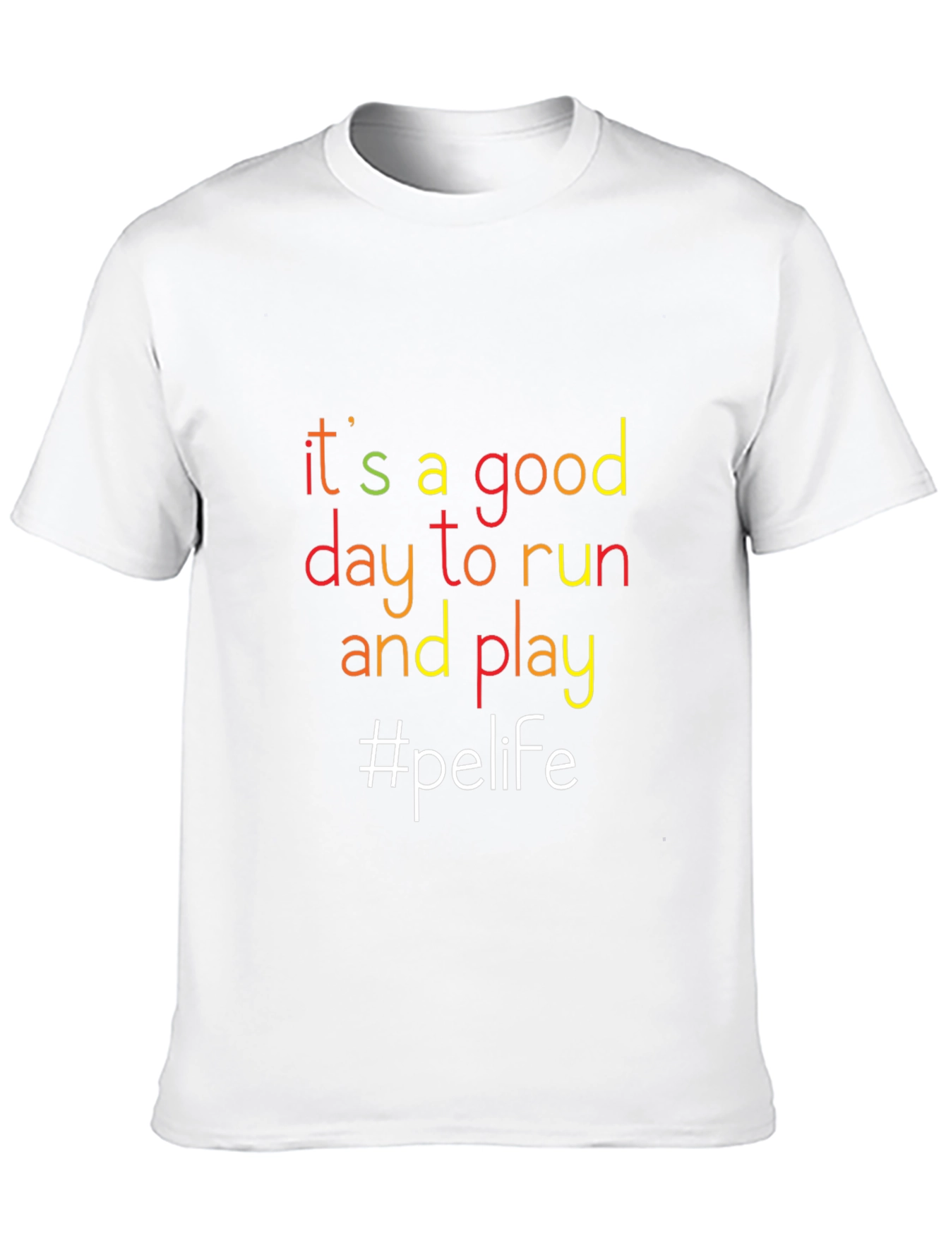 Its A Good Day to Run T-Shirt - Black