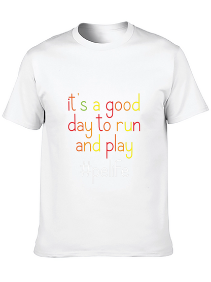 Its A Good Day to Run T-Shirt - Black