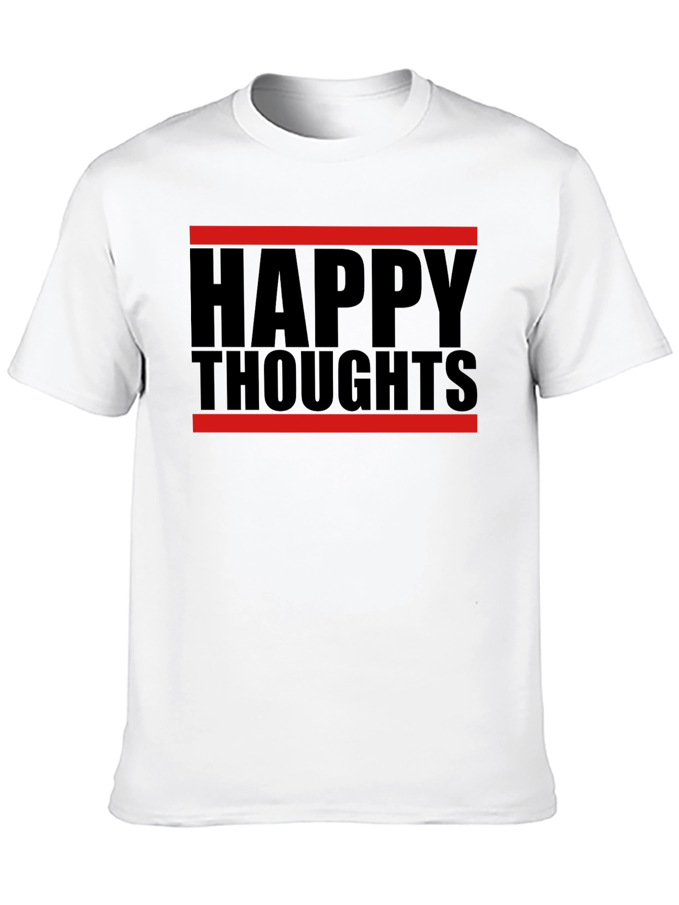 Happy Thoughts Graphic Tee - Black T-Shirt