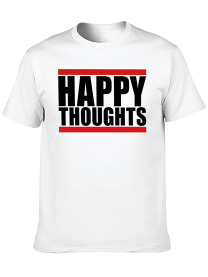 Happy Thoughts Graphic Tee - Black T-Shirt