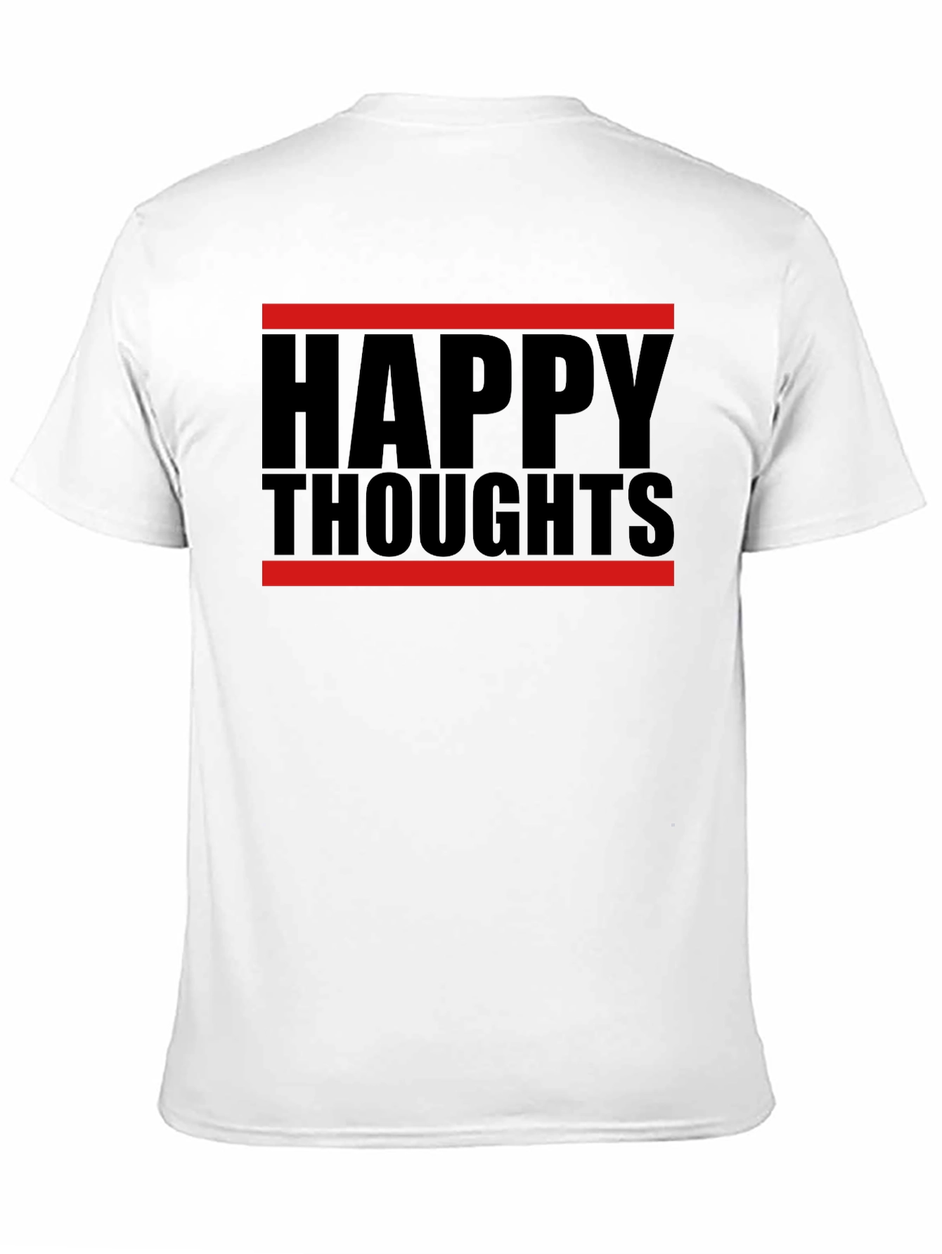 Happy Thoughts Graphic Tee - Black T-Shirt