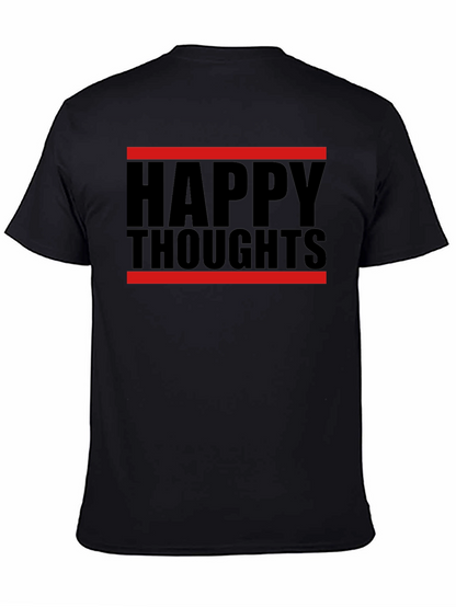 Happy Thoughts Graphic Tee - Black T-Shirt