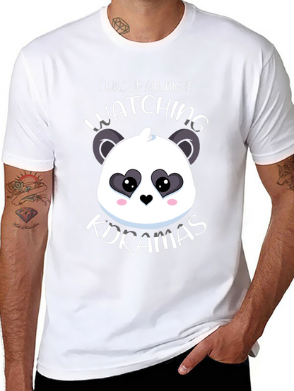 I Was Up All Night Watching K-Dramas T-Shirt