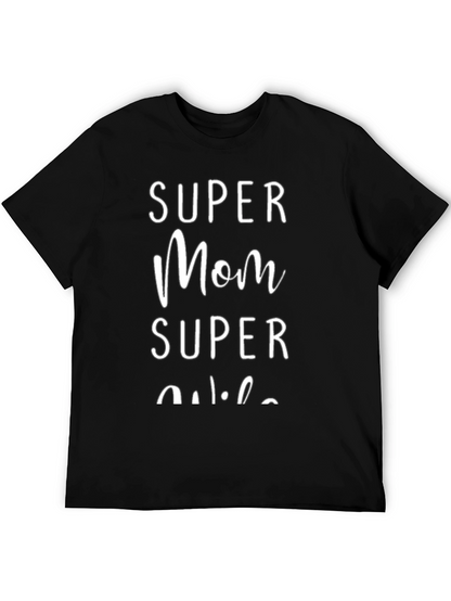 Super Mom Super Wife Graphic T-Shirt