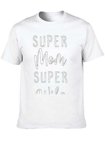 Super Mom Super Wife Graphic T-Shirt