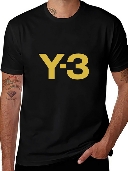 Y-3 Logo Black T-Shirt