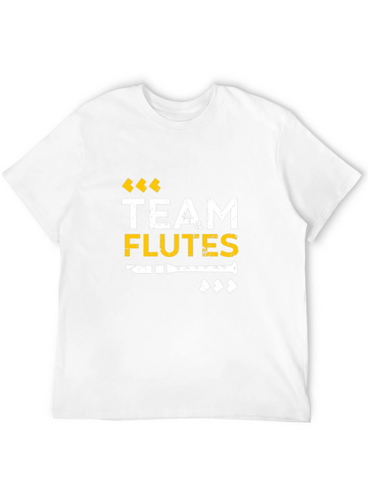 Team Flutes T-Shirt - Music Lover Tee