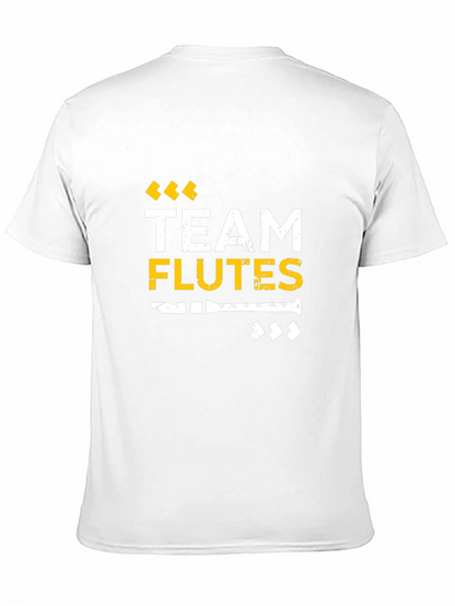 Team Flutes T-Shirt - Music Lover Tee