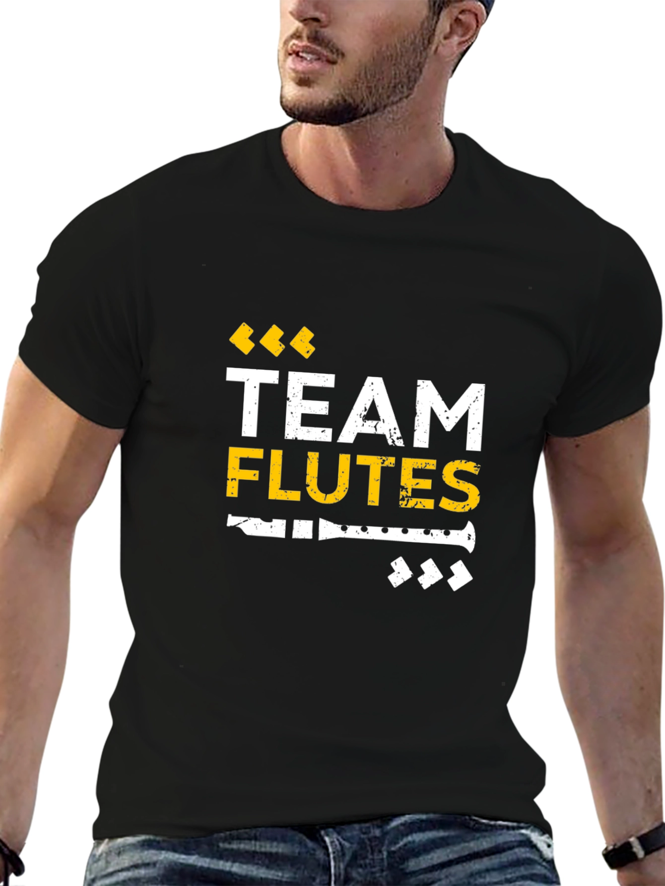 Team Flutes T-Shirt - Music Lover Tee