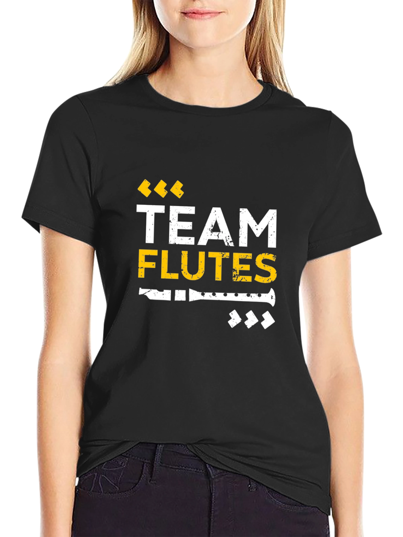 Team Flutes T-Shirt - Music Lover Tee