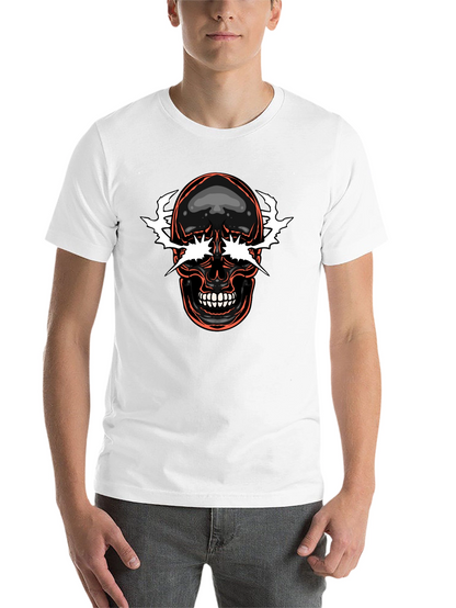 Skull Graphic Tee - Edgy Style