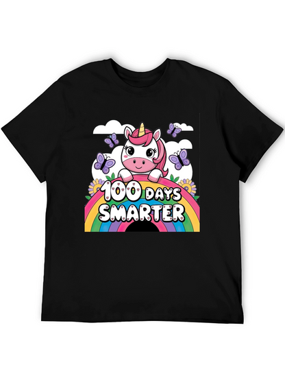 100 Days Smarter Unicorn T-Shirt