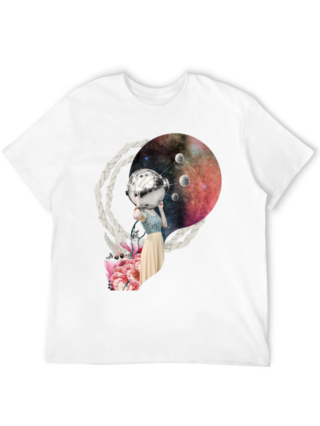 Cosmic Girl T-Shirt - Unique Graphic Tee