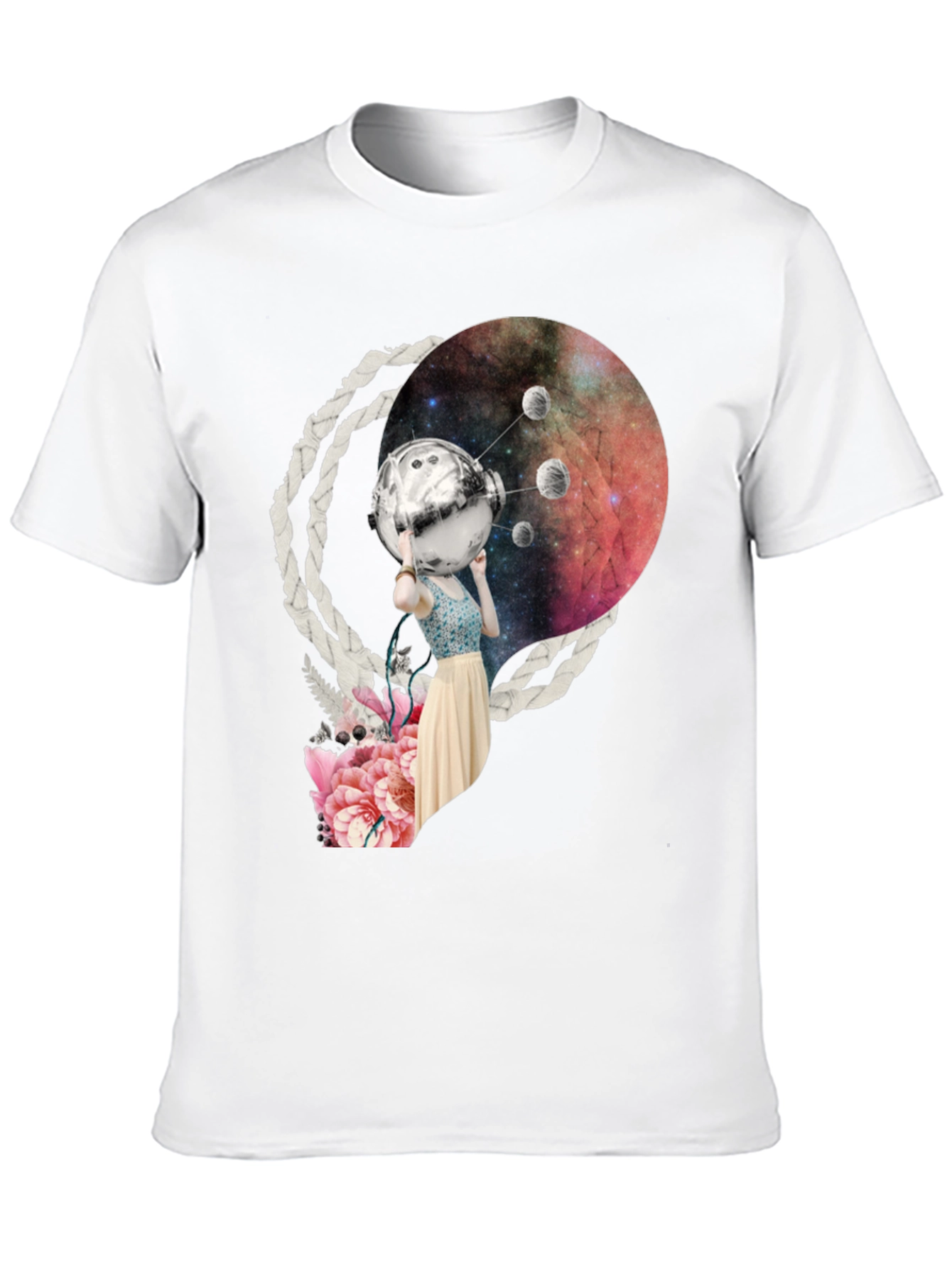 Cosmic Girl T-Shirt - Unique Graphic Tee