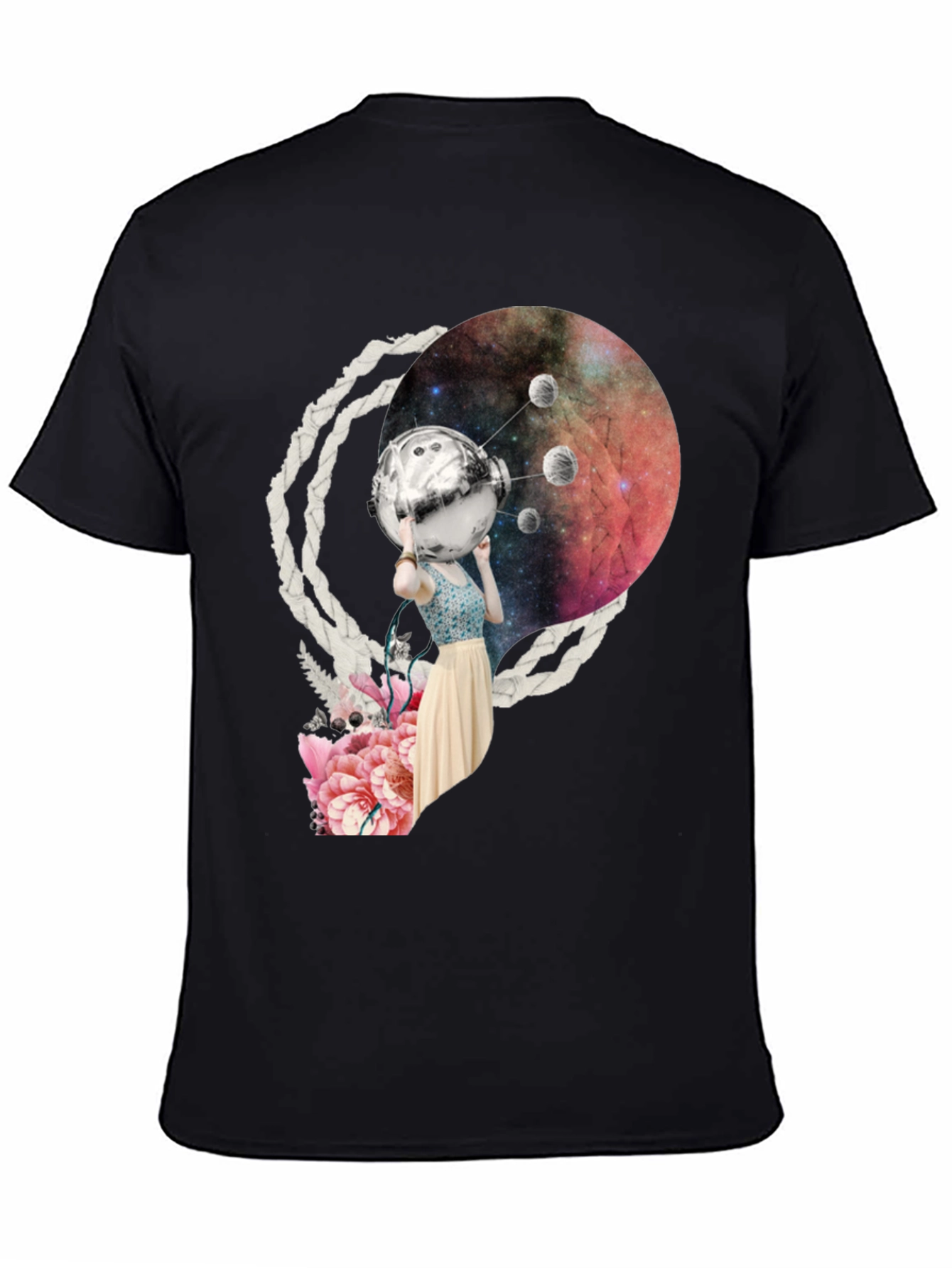 Cosmic Girl T-Shirt - Unique Graphic Tee