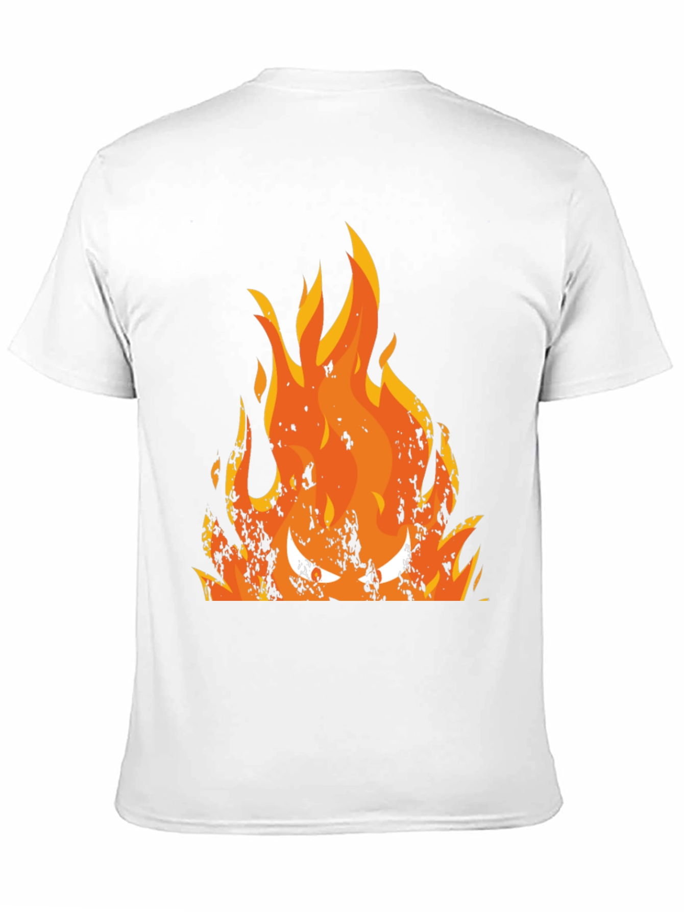 Fiery Inferno Graphic Tee - Mens Black T-Shirt