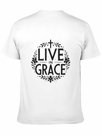 Live in Grace Black T-Shirt