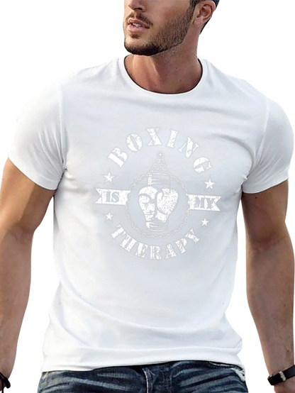 Boxing is My Therapy Graphic T-Shirt
