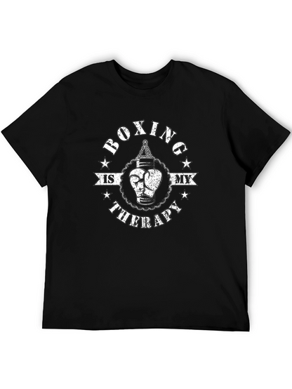 Boxing is My Therapy Graphic T-Shirt