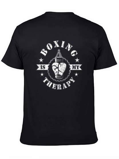 Boxing is My Therapy Graphic T-Shirt