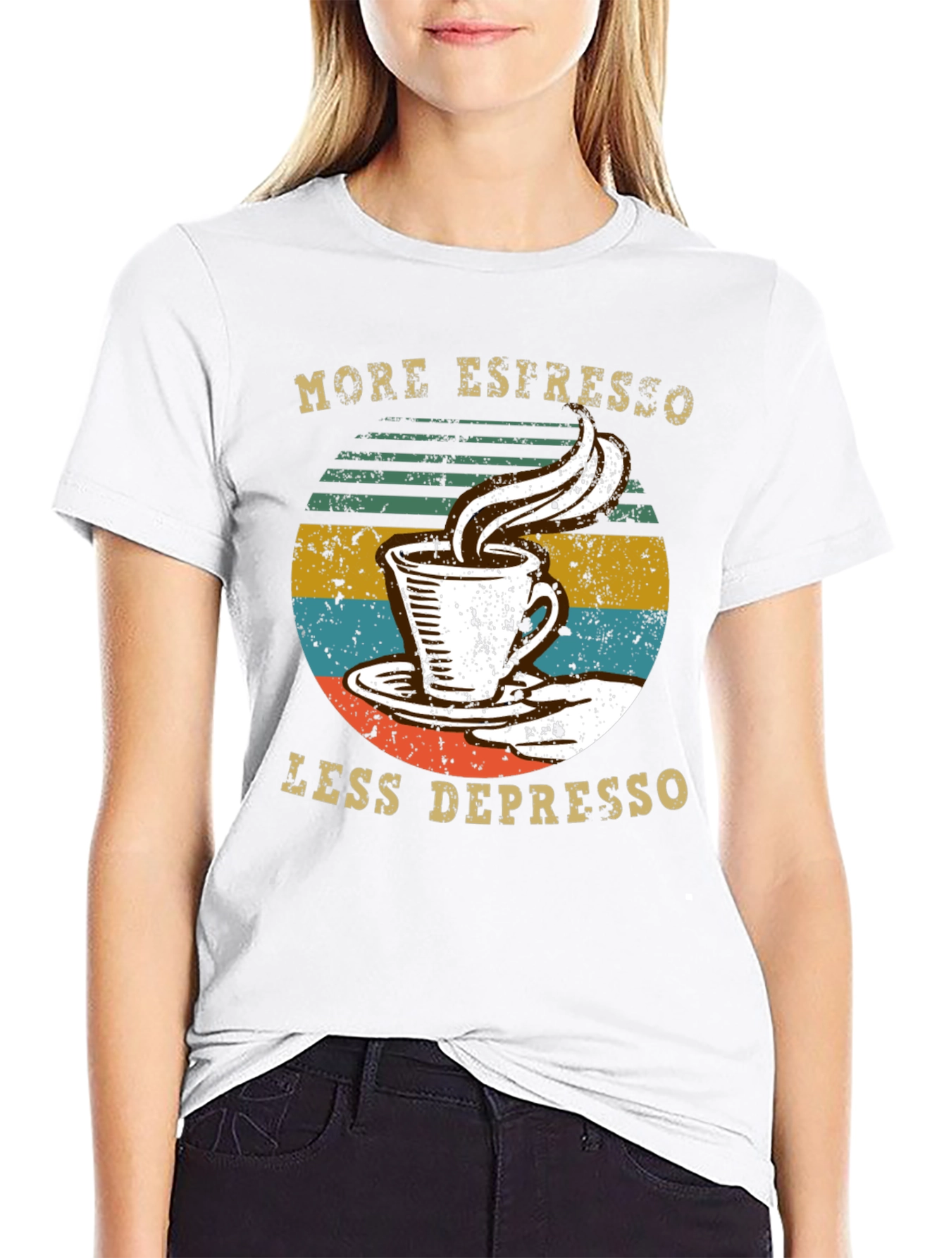More Espresso Less Depresso Graphic Tee