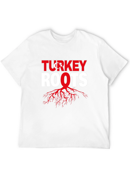 Turkey Roots Graphic Tee - Black