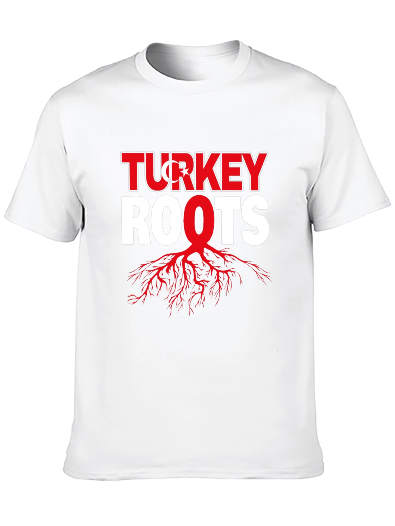 Turkey Roots Graphic Tee - Black