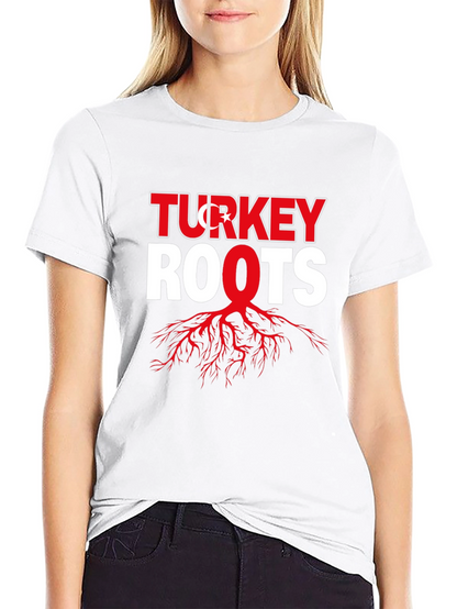 Turkey Roots Graphic Tee - Black