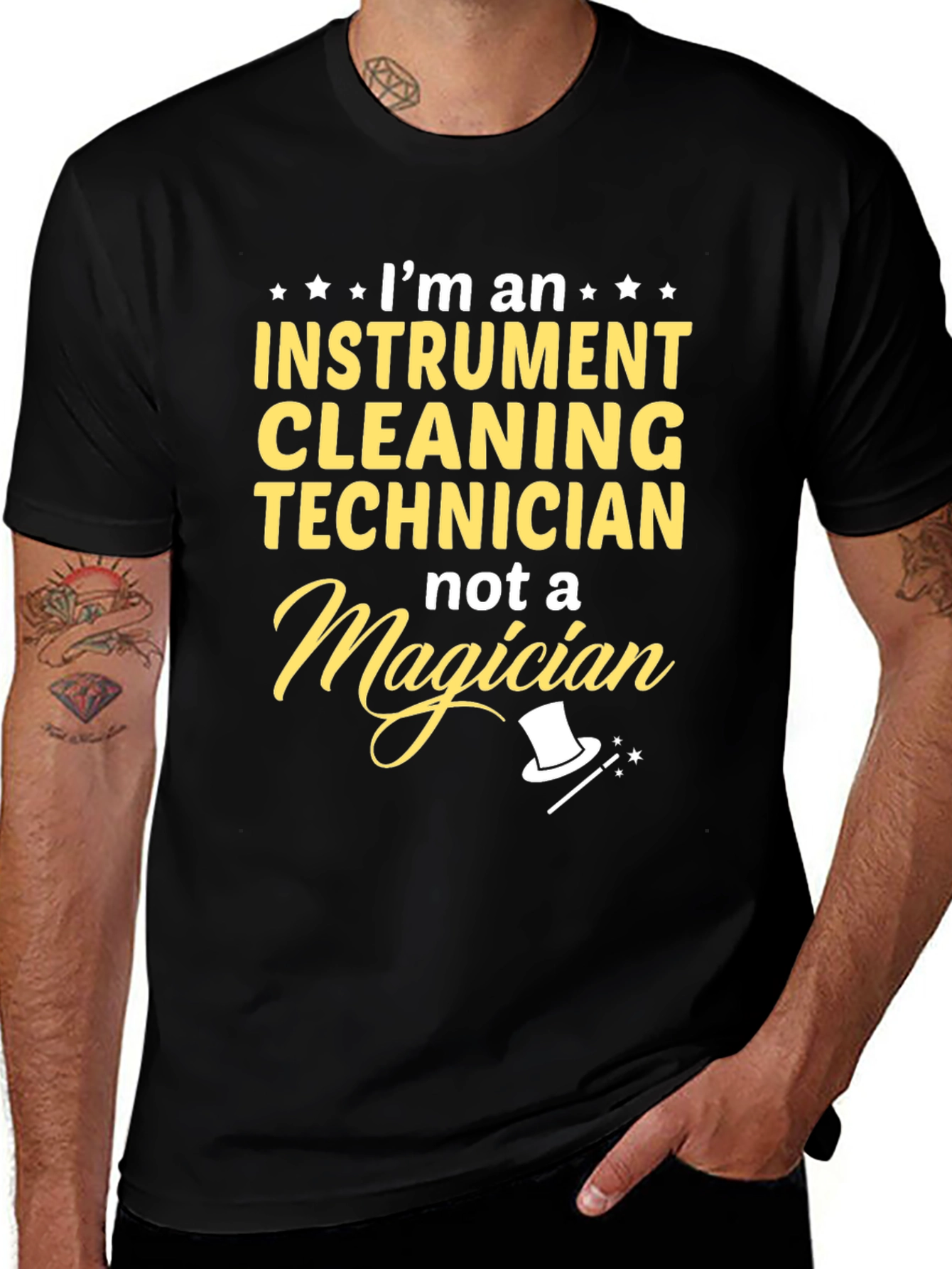 Instrument Cleaning Technician Graphic Tee