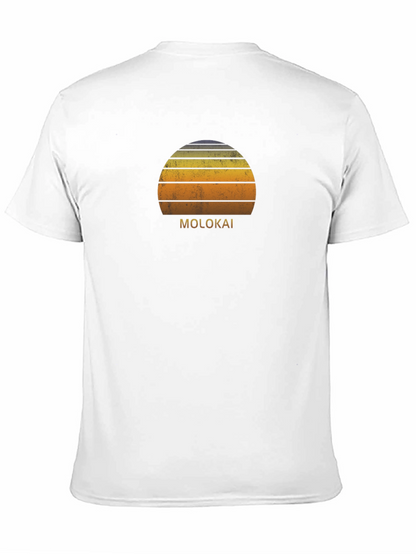 Molokai Retro Sunset Graphic T-Shirt