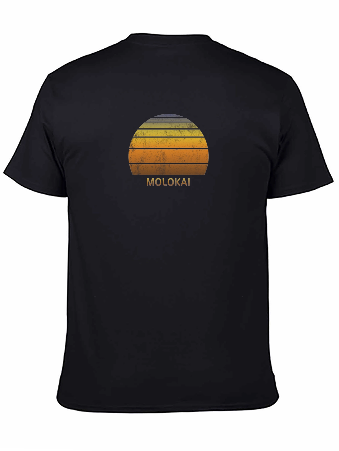 Molokai Retro Sunset Graphic T-Shirt