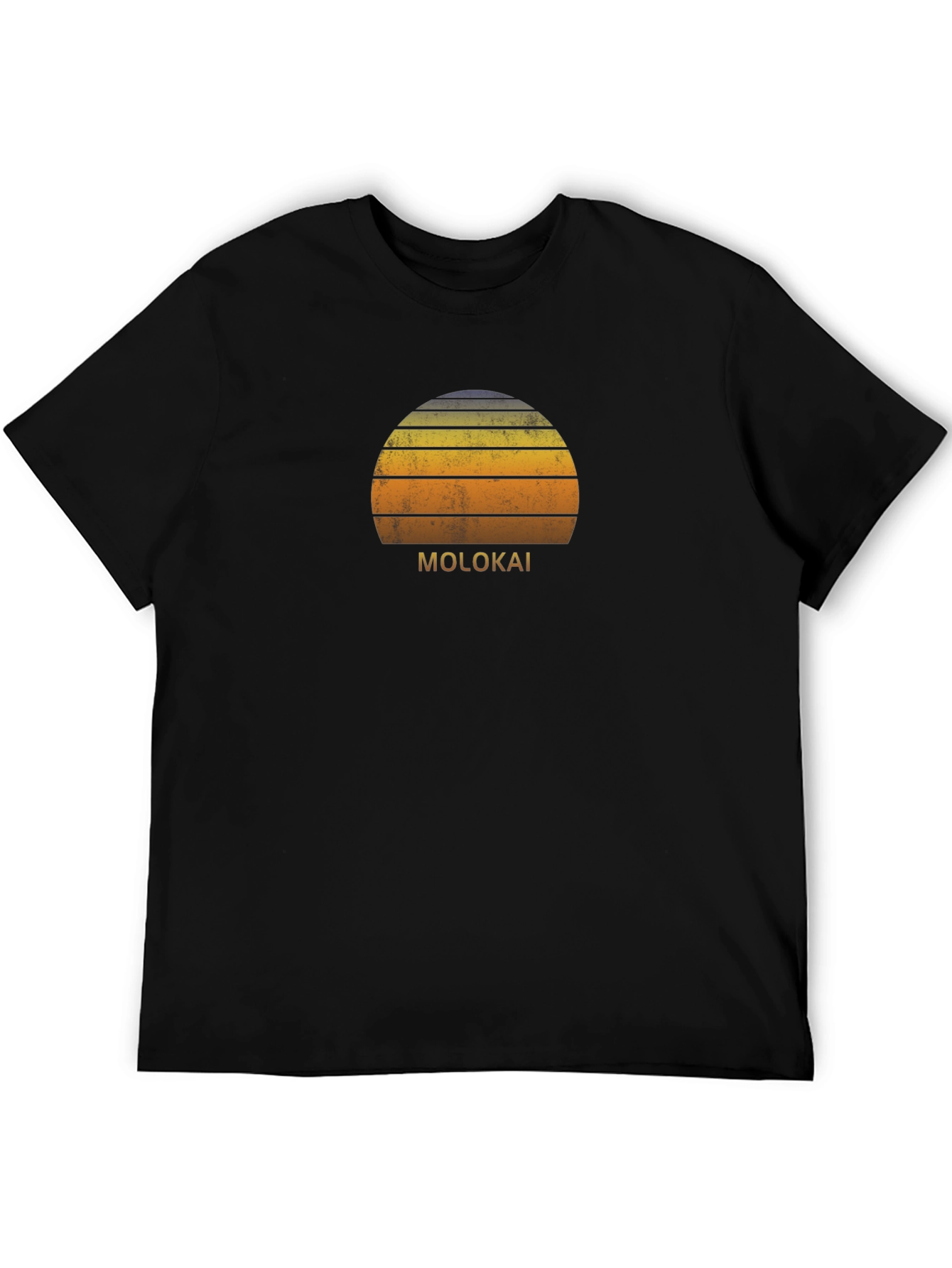 Molokai Retro Sunset Graphic T-Shirt