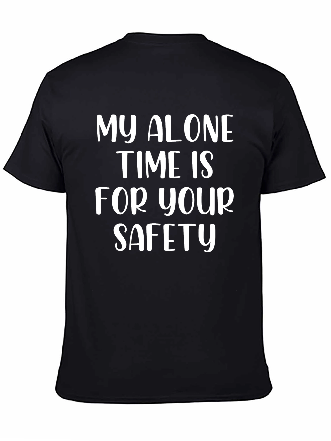 My Alone Time Safety T-Shirt Humor Graphic