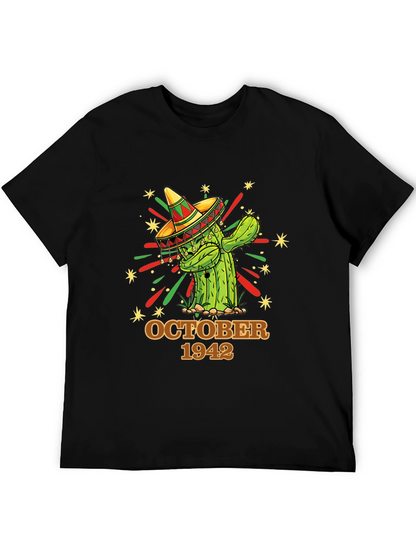 October 1942 Cactus Sombrero Graphic Tee